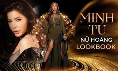 Hoa hậu - siêu mẫu Minh Tú xứng danh 'nữ hoàng lookbook' gợi cảm nhất dàn mỹ nhân Việt